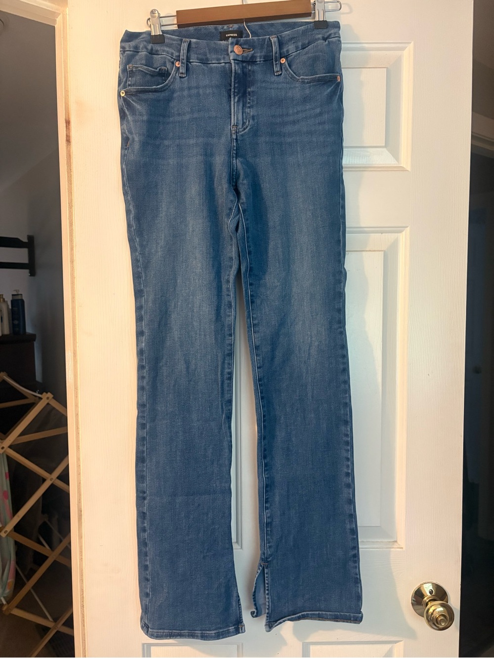 Express Women’s Medium Blue Flare Jeans